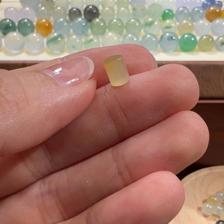 翡翠散珠天然缅甸翡翠A货4.6/5.9
