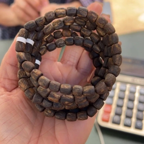 沉香手串紫棋沉水5克卡0.6多样性发1条