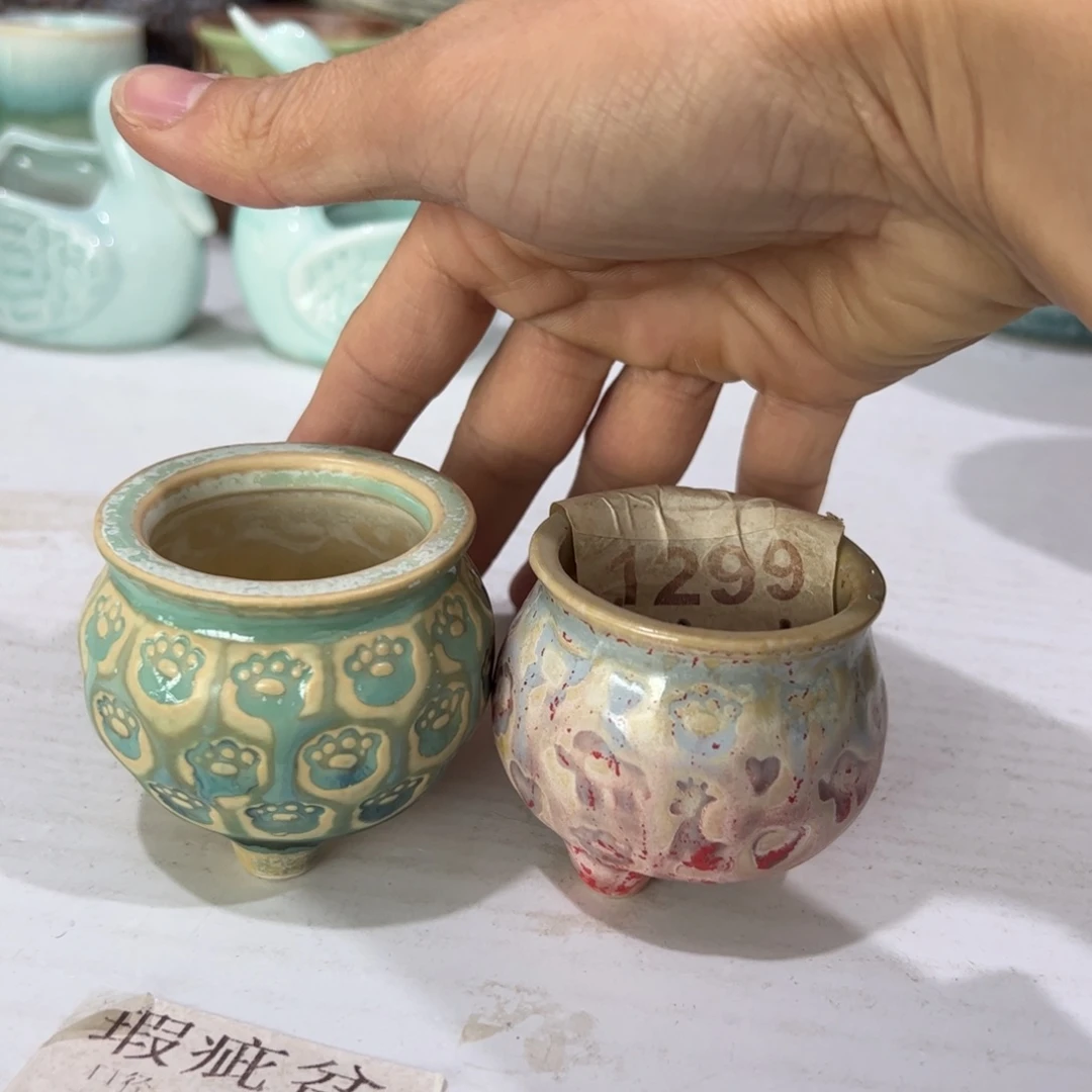 陶瓷陶瓷多肉花盆@@1299