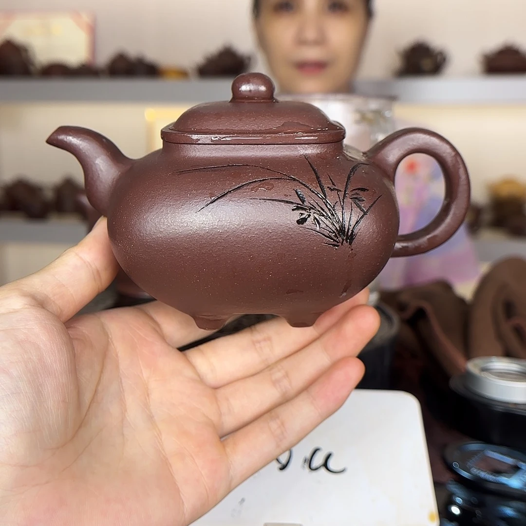 紫砂茶壶朱水娟紫砂壶300cc