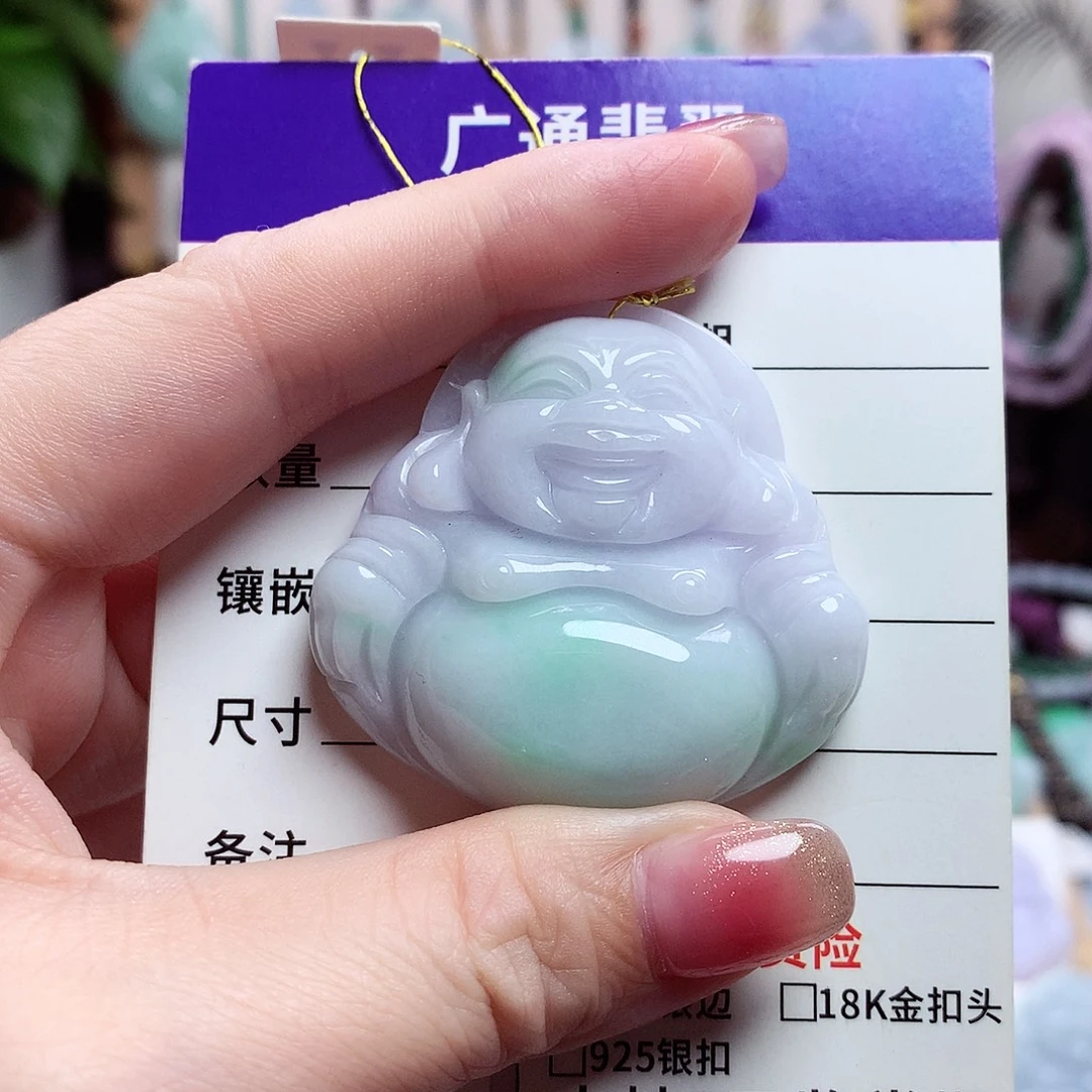 颈饰未镶嵌翡翠佛公29