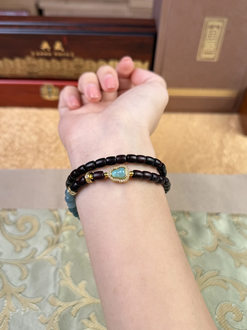 精品手串D036小叶紫檀葫芦无礼盒无证书