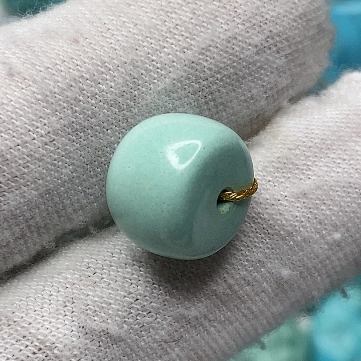 绿松石未镶嵌天然原矿 地大质检