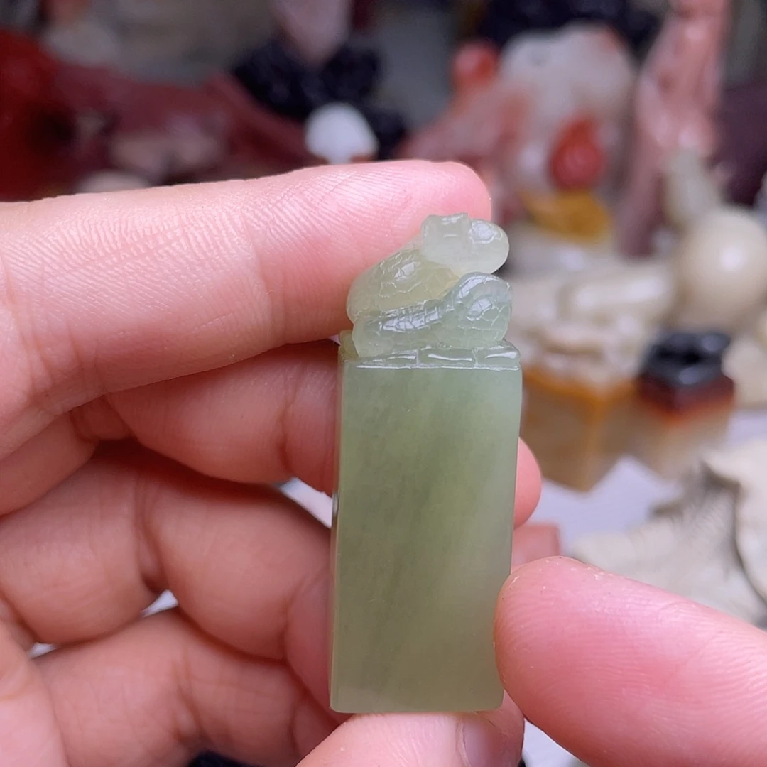 老挝石小青蛇印章