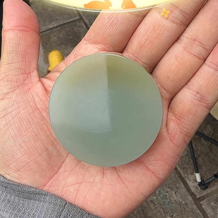 和田玉未镶嵌颈饰新疆且末糖