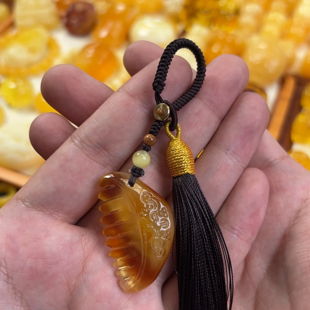 蜜蜡未镶嵌裸石顺顺利利