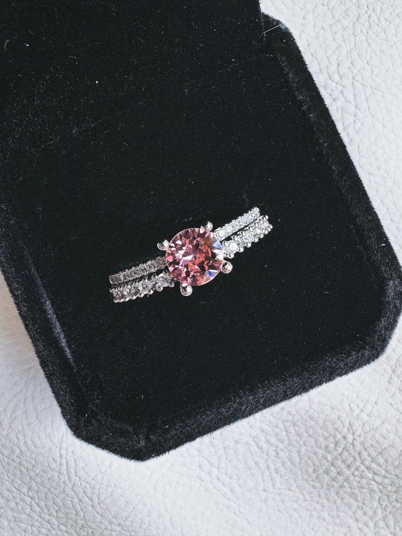 纯铜戒指 铜合金古典巴黎施家华子手工开口轻奢时尚彩色