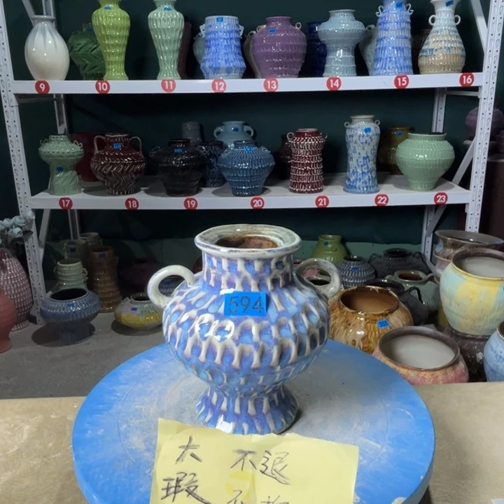 景德镇陶瓷花盆花器594