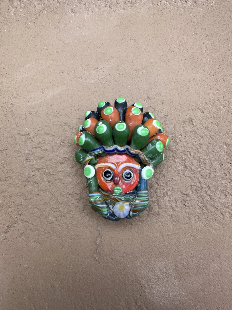 进口小众小挂件纯手工烧制腓尼基琉璃琉璃工艺品个性独特琉璃一个