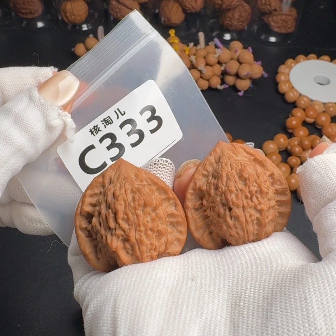 文玩核桃把件39+朱雀C333