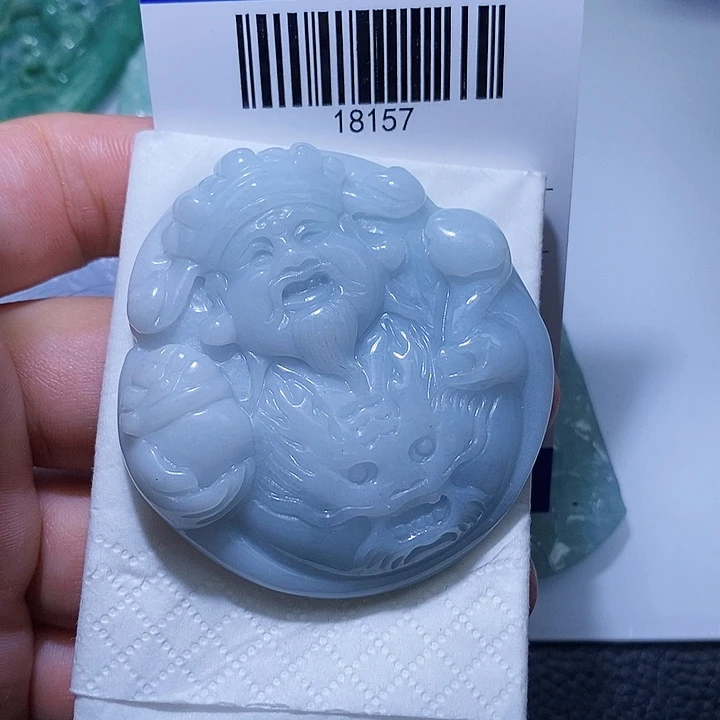 颈饰未镶嵌翡翠天光墟翡翠市场现金代购