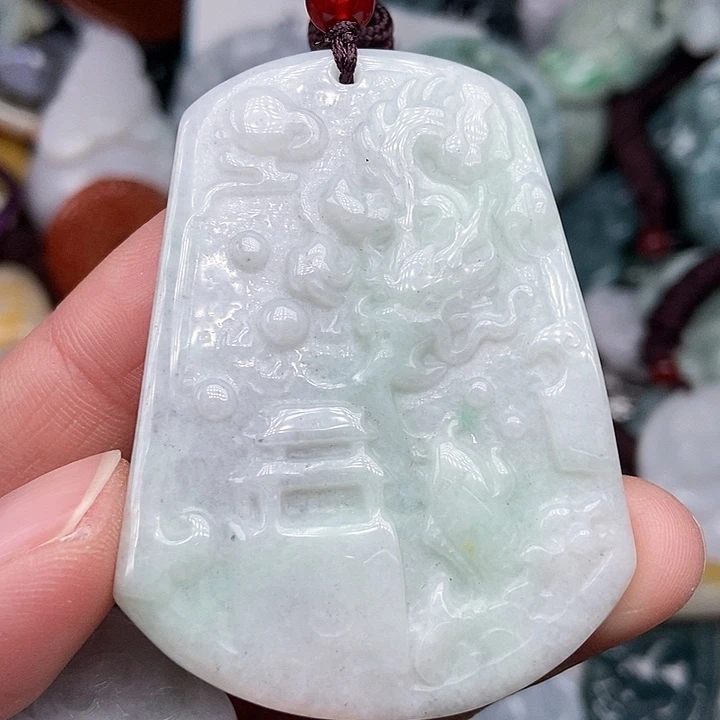 颈饰未镶嵌翡翠翡翠