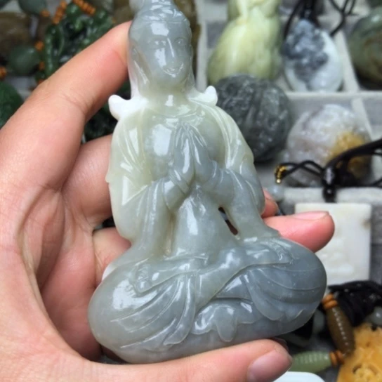 和田玉把件未镶嵌