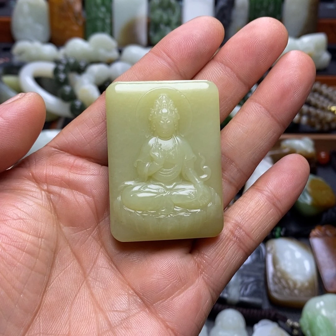 颈饰未镶嵌和田玉