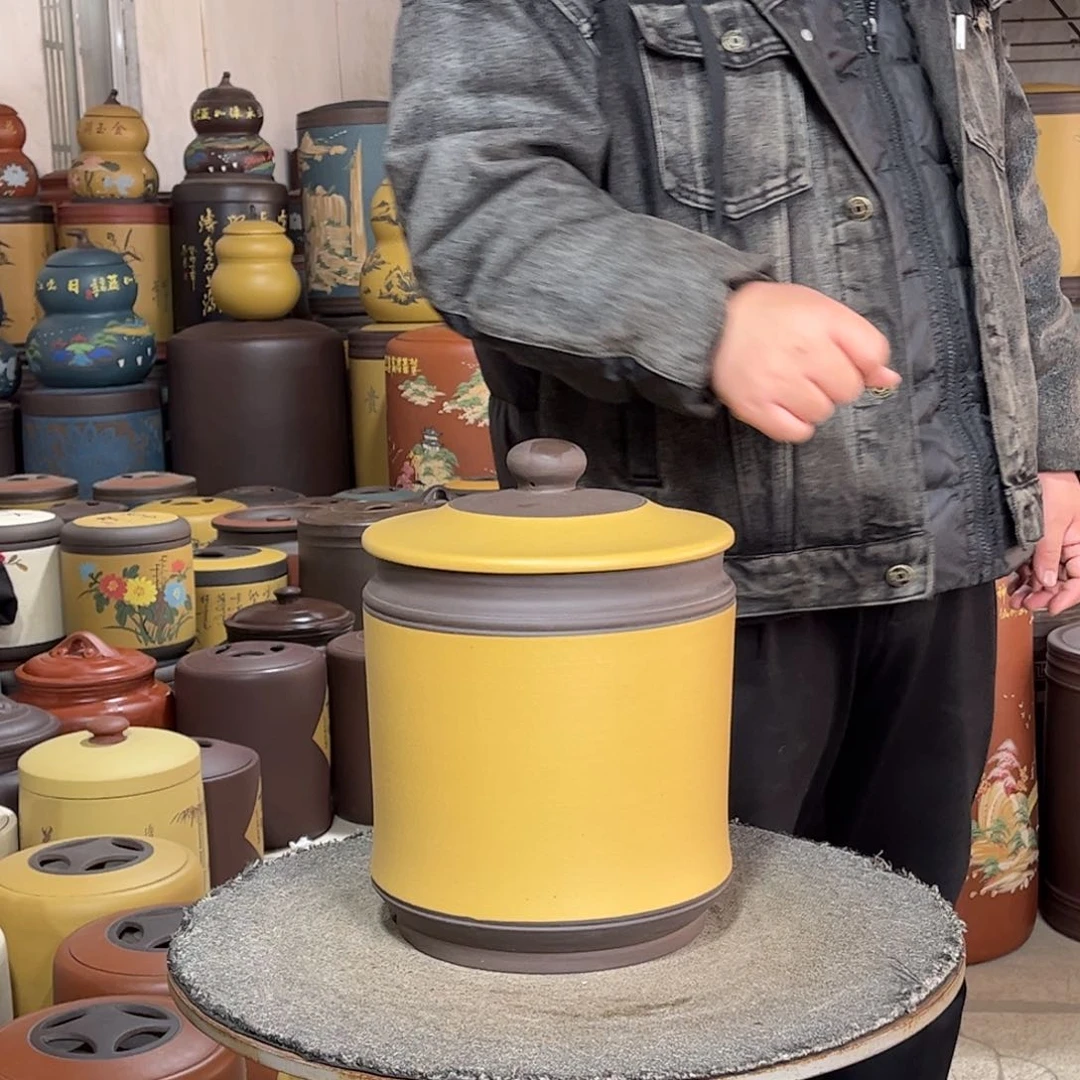 紫砂茶叶罐茶叶罐