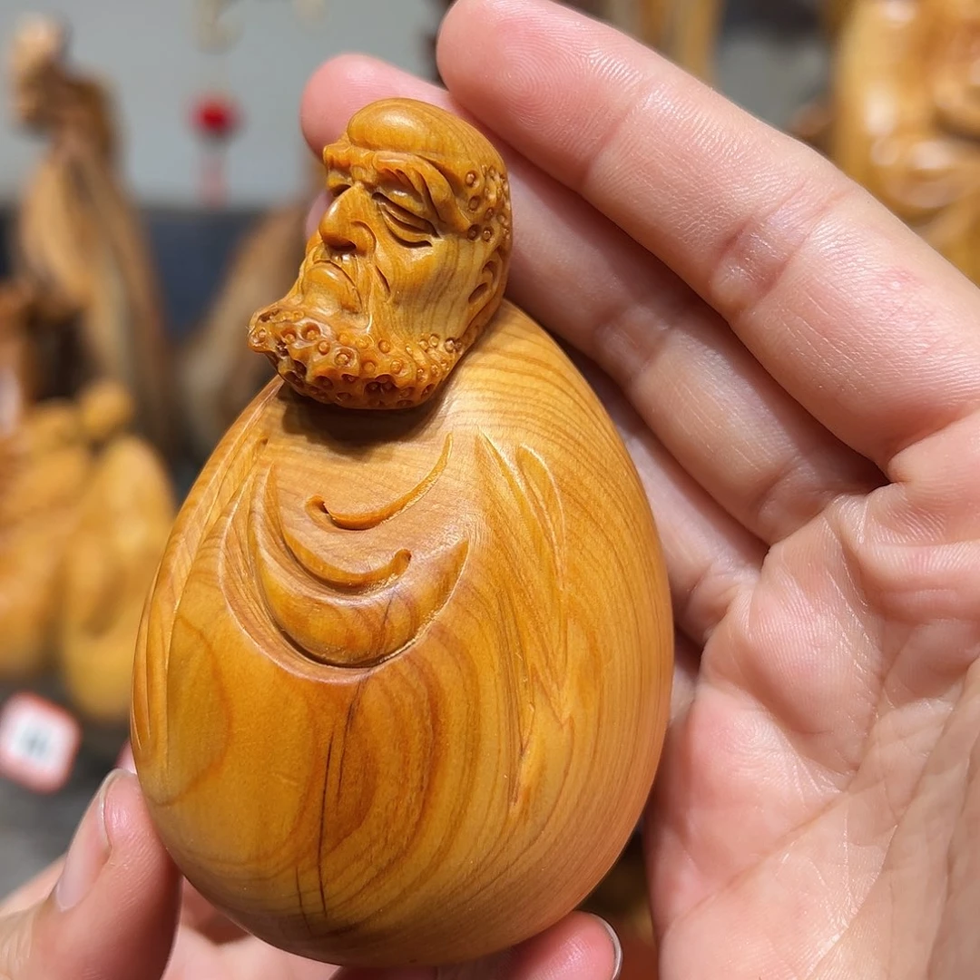 柏木（崖柏）崖柏木手把件摆件