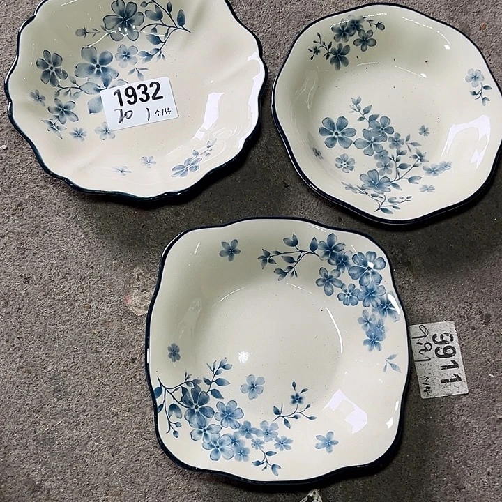 瓷微瑕外贸餐具1932