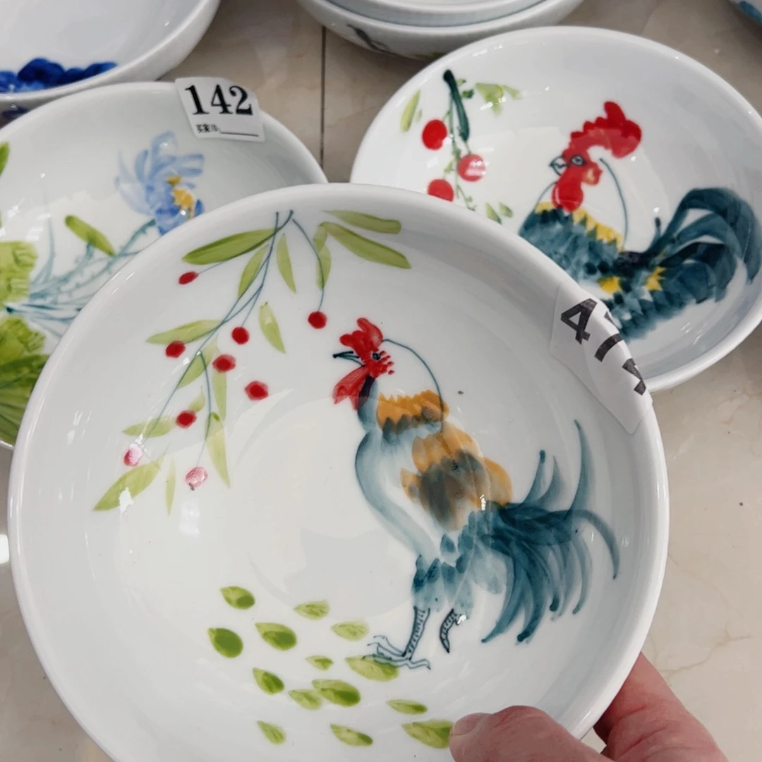 景德镇陶瓷手工手绘制作