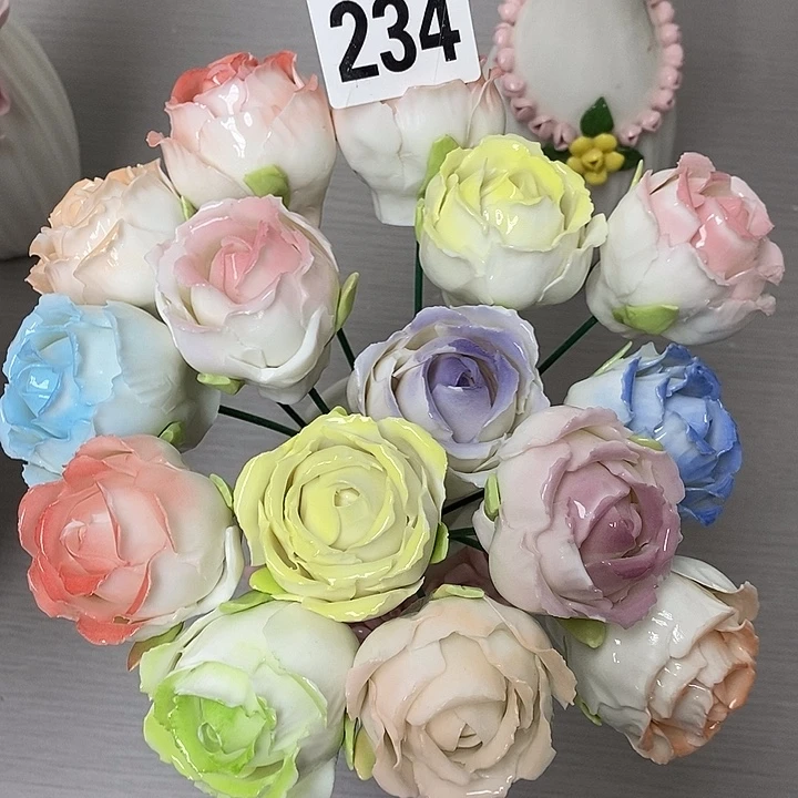 陶瓷陶瓷材料14朵