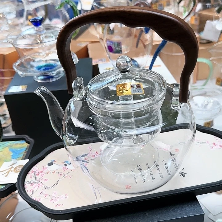 禾器透明色山雅壶