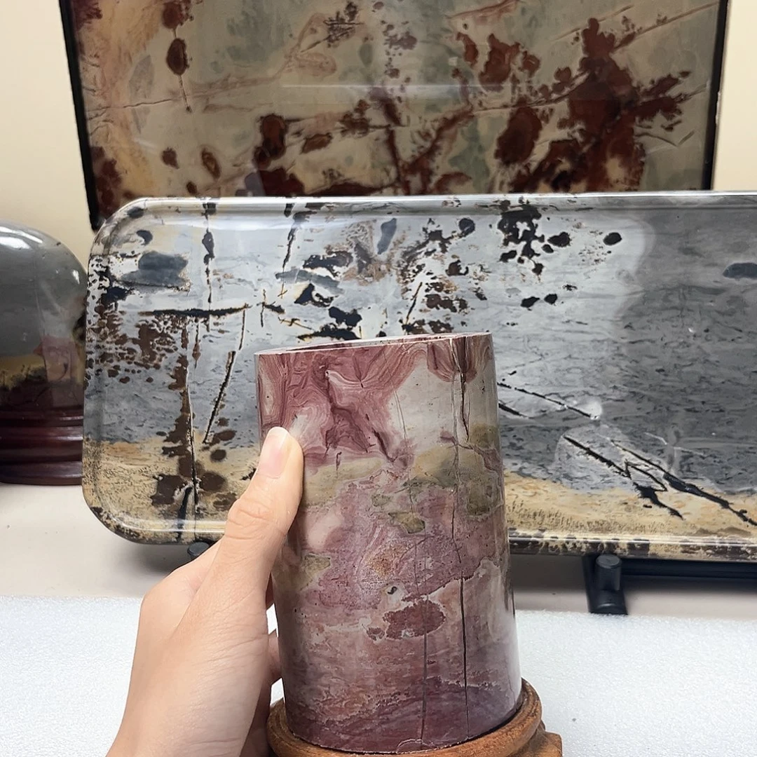 石材广西天然国画石