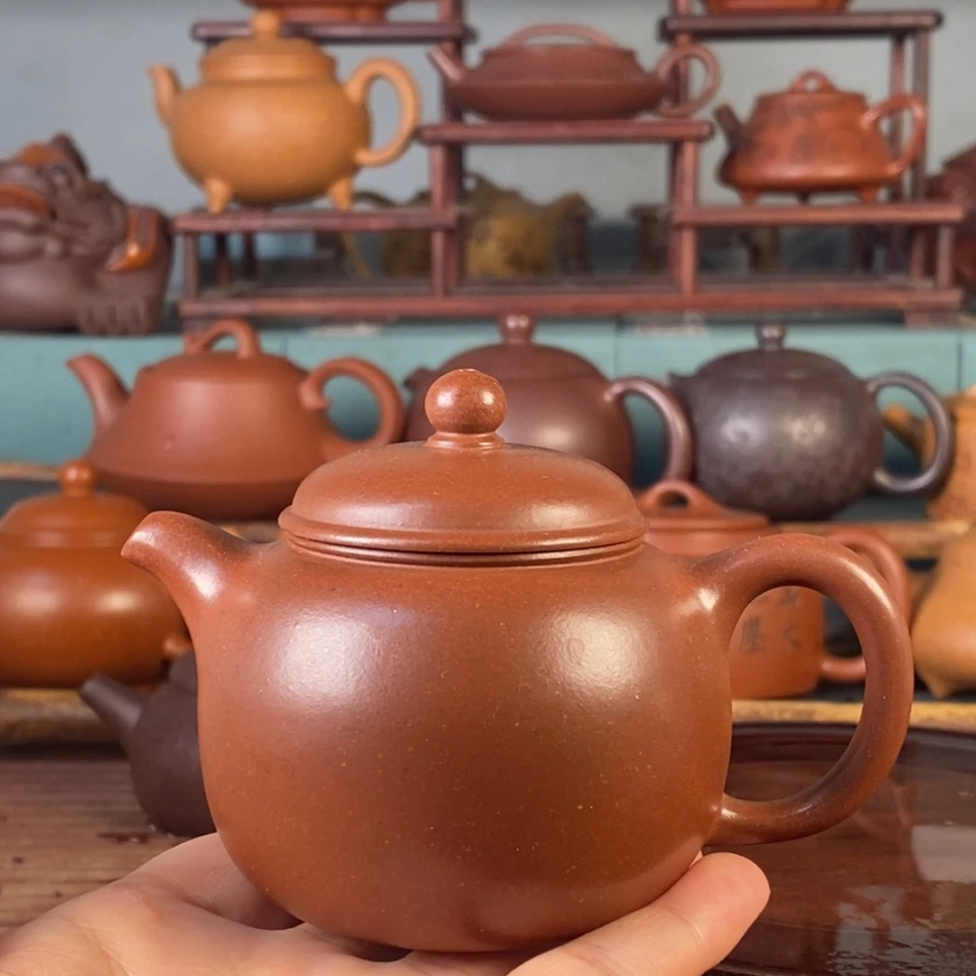 紫砂匏尊。底槽清 150