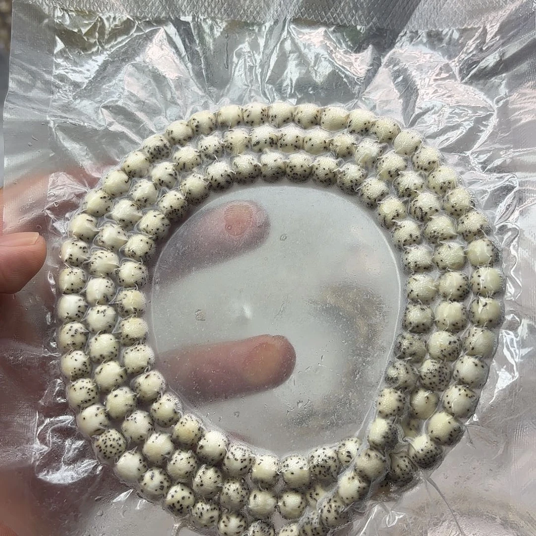 手串星月菩提骨瓷白8✖️7