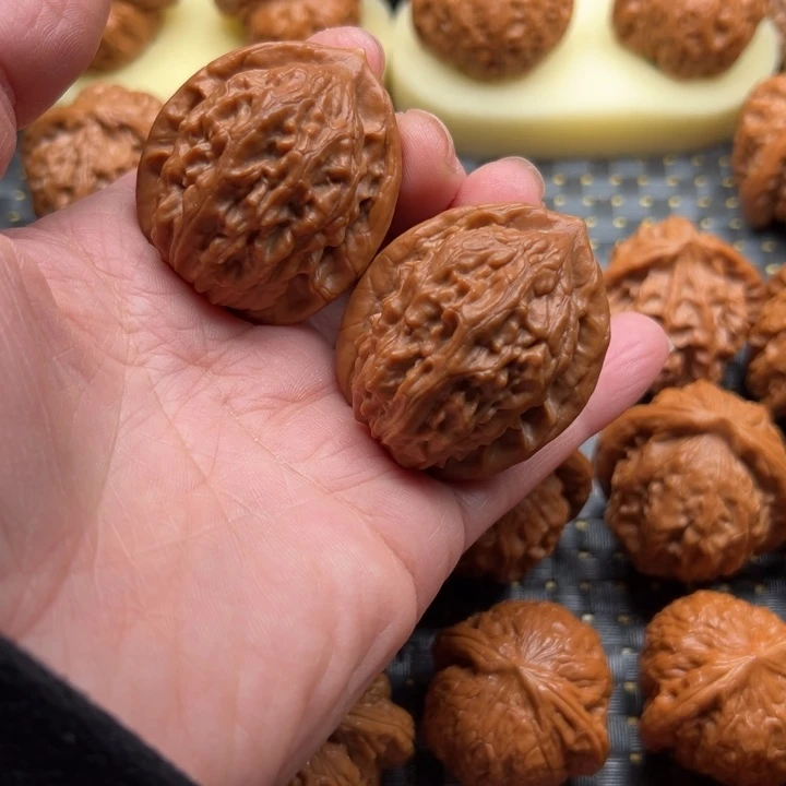 吊坠文玩核桃大红袍39全品