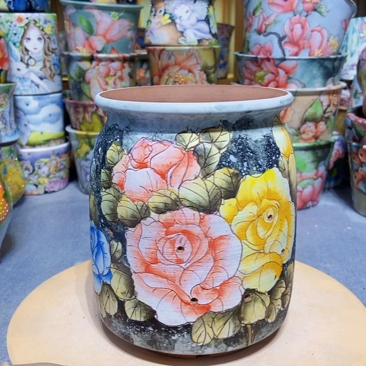 景德镇艺术手绘作品