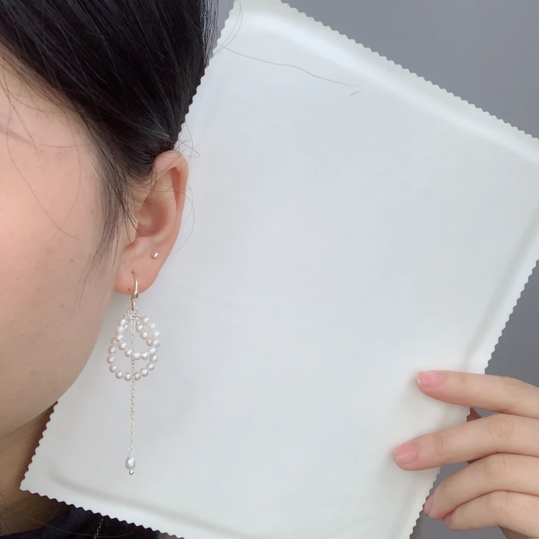 未镶嵌耳饰淡水珍珠