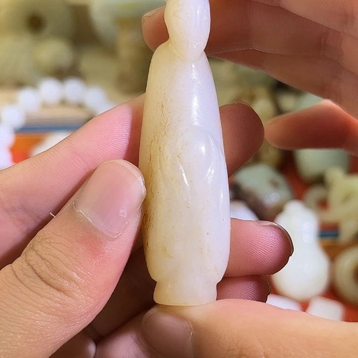 和田玉未镶嵌颈饰i*e