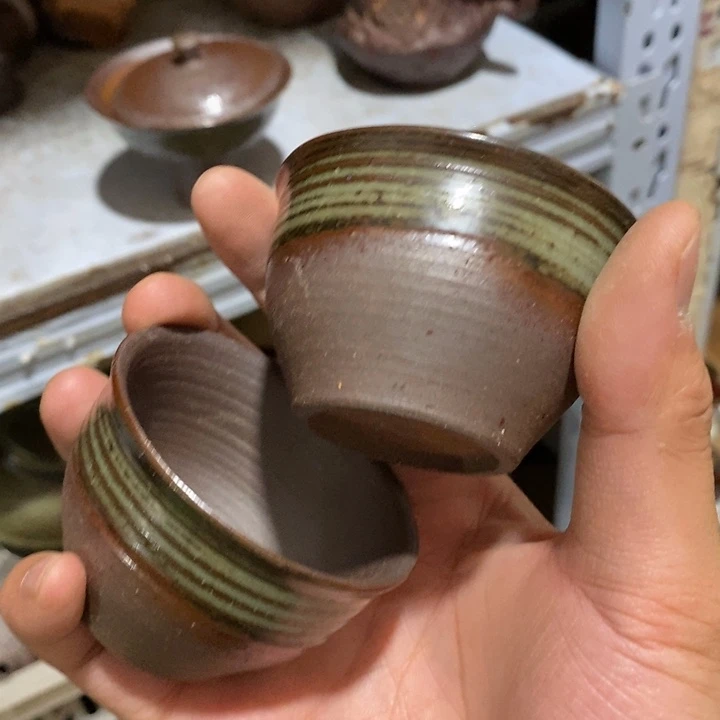 瓷片荷花的小尾巴都要上墙