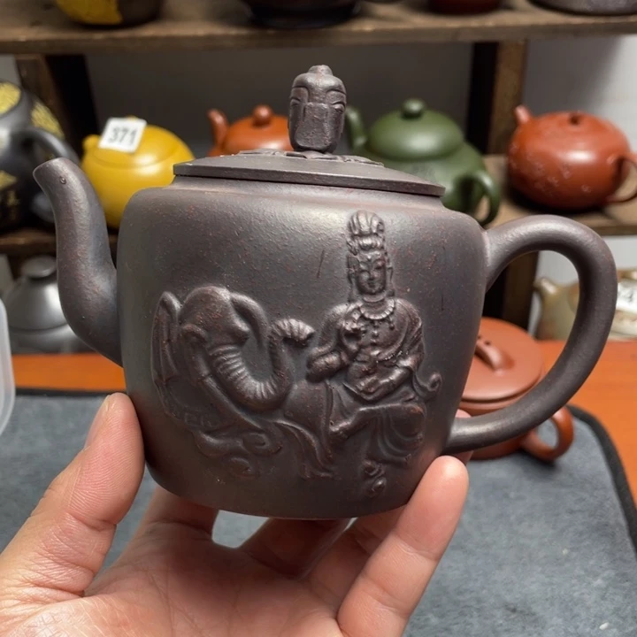 茶壶紫砂紫砂微瑕