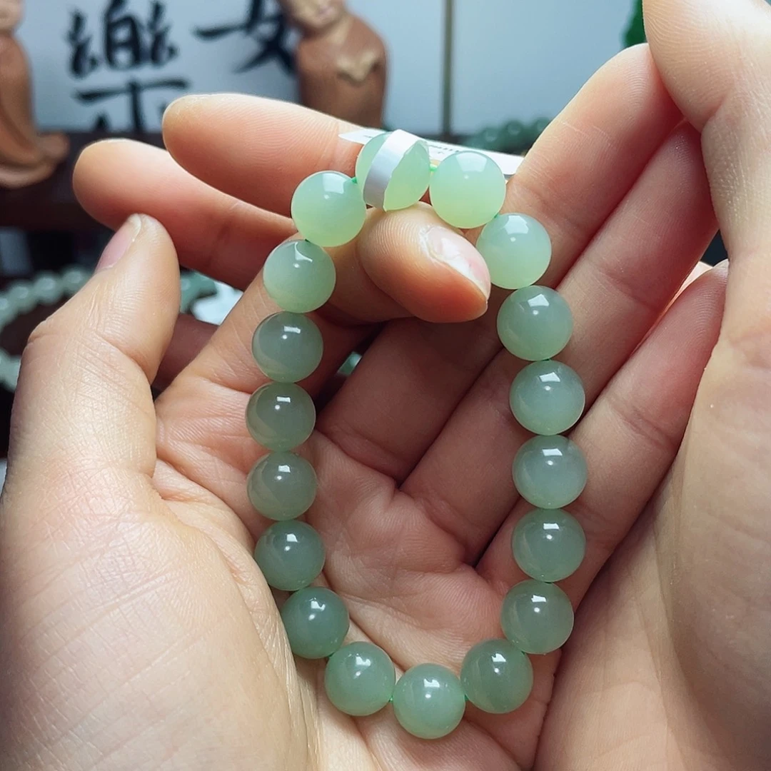 和田玉手链未镶嵌一