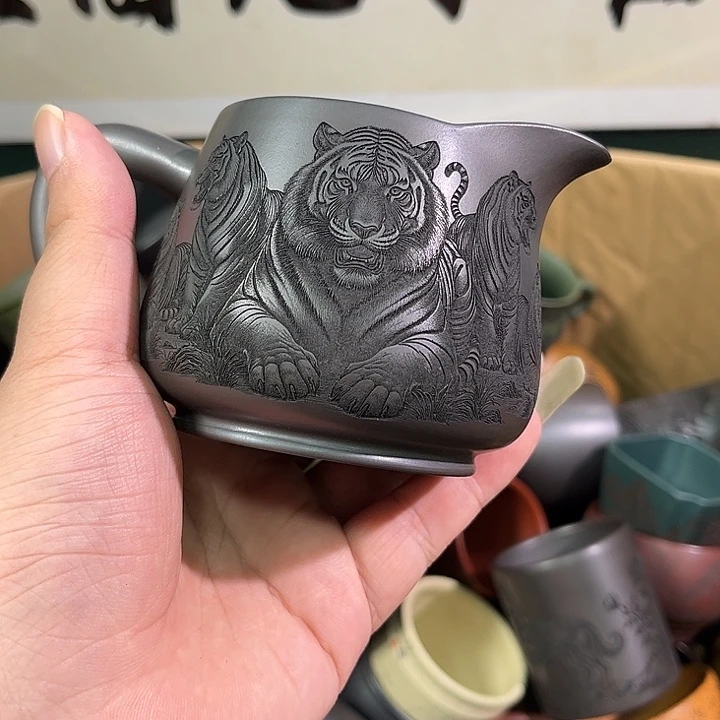 茶杯紫砂全手工紫砂主人杯