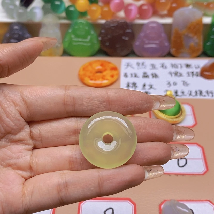 【闪购商品】玛瑙/玉髓颈饰未镶嵌静**语