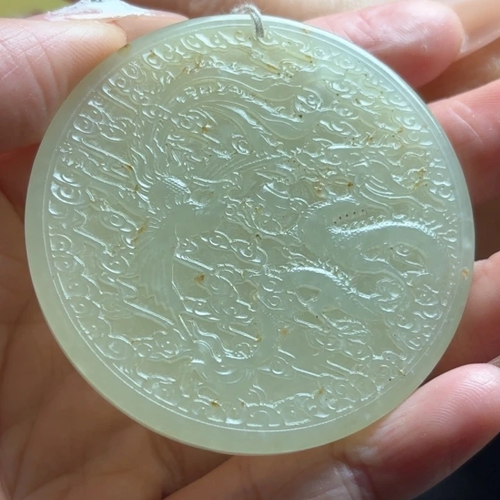 和田玉挂件未镶嵌达****5