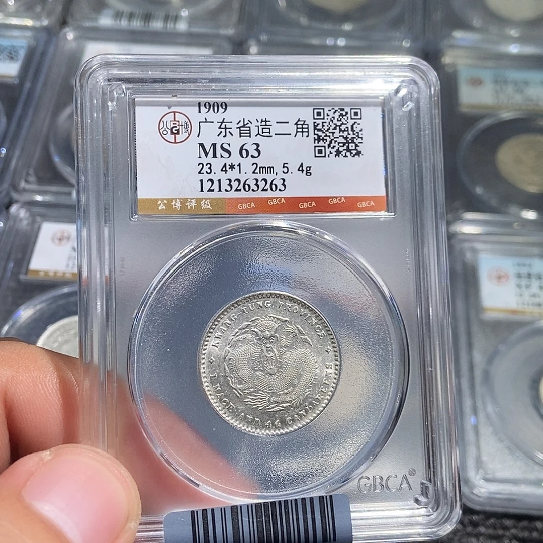 银大头广东宣统两角龙3263