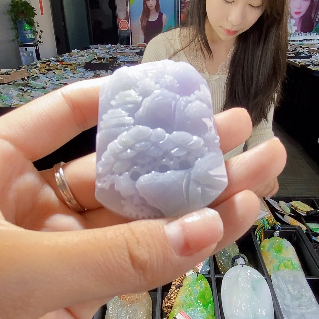 颈饰未镶嵌翡翠翡翠