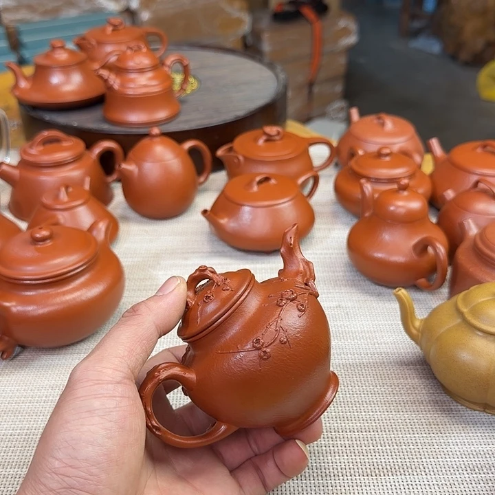 陈***聪紫砂壶全手工制作报春