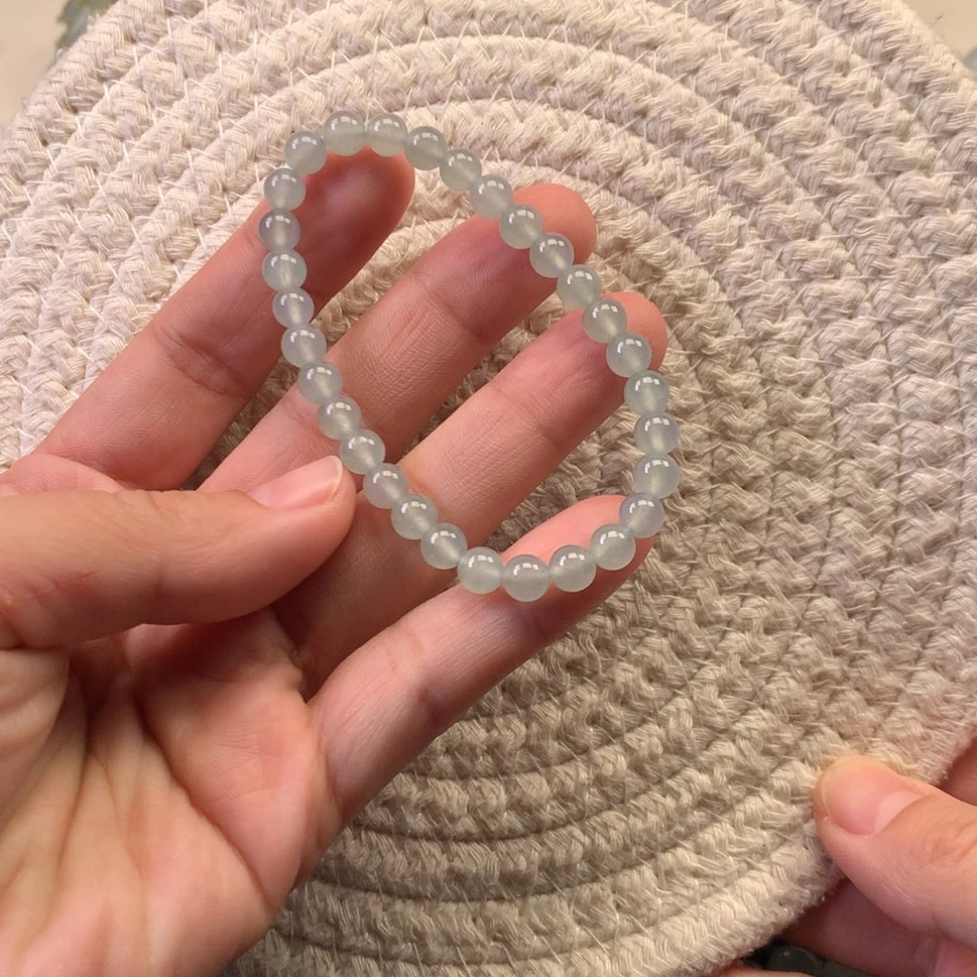 翡翠未镶嵌颈饰天然翡翠卡6手串定金