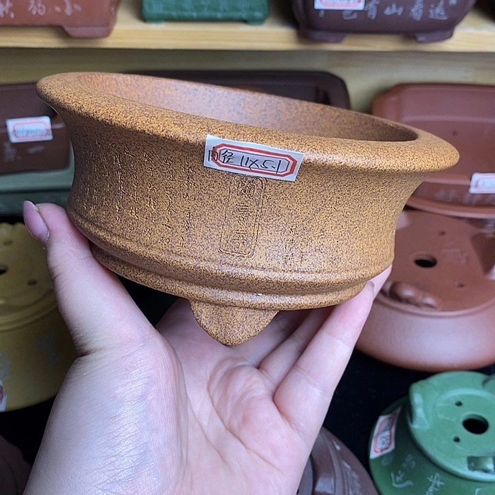 宜兴紫砂精品花盆
