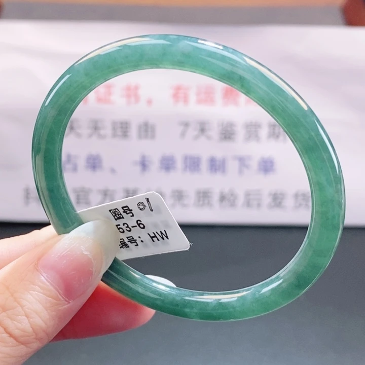 翡翠未镶嵌手镯翡翠手镯153