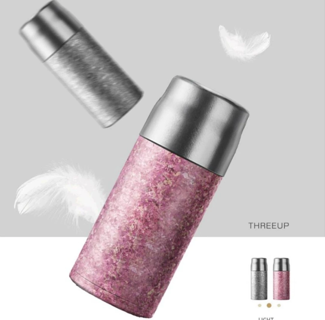 [日本制]日本TP纯钛保温杯焖茶杯养生纯钛水杯子350ML