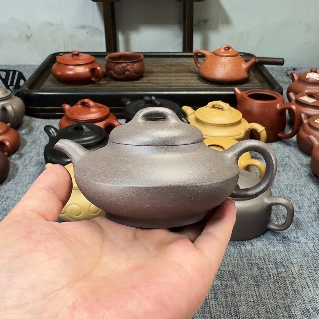 茶壶紫砂全手工紫砂壶合欢