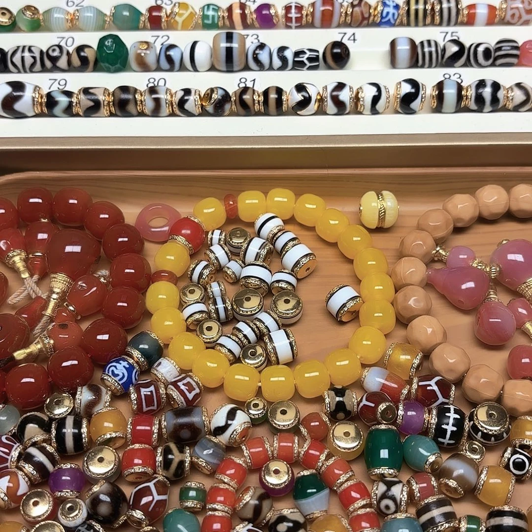 玛瑙/玉髓未镶嵌隔珠