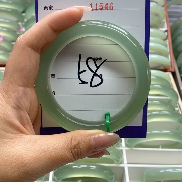 岫玉手镯未镶嵌用****3好