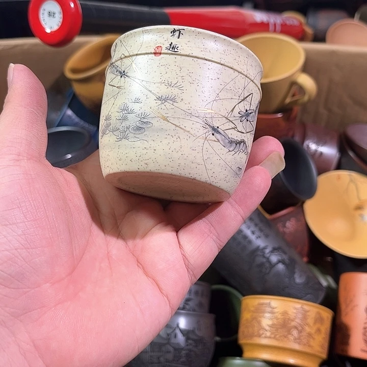 茶杯紫砂全手工紫砂主人杯