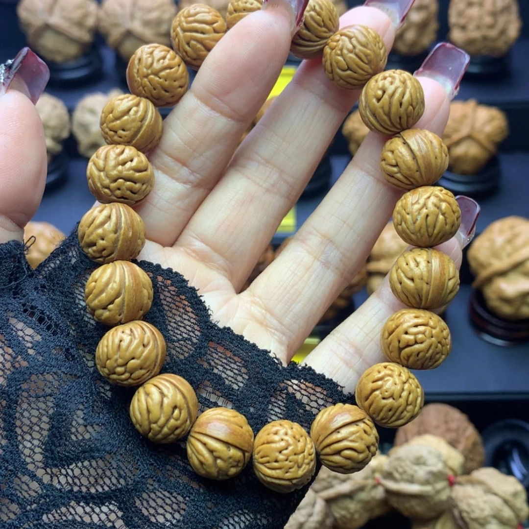 【闪购商品】文玩核桃吊坠肠纹