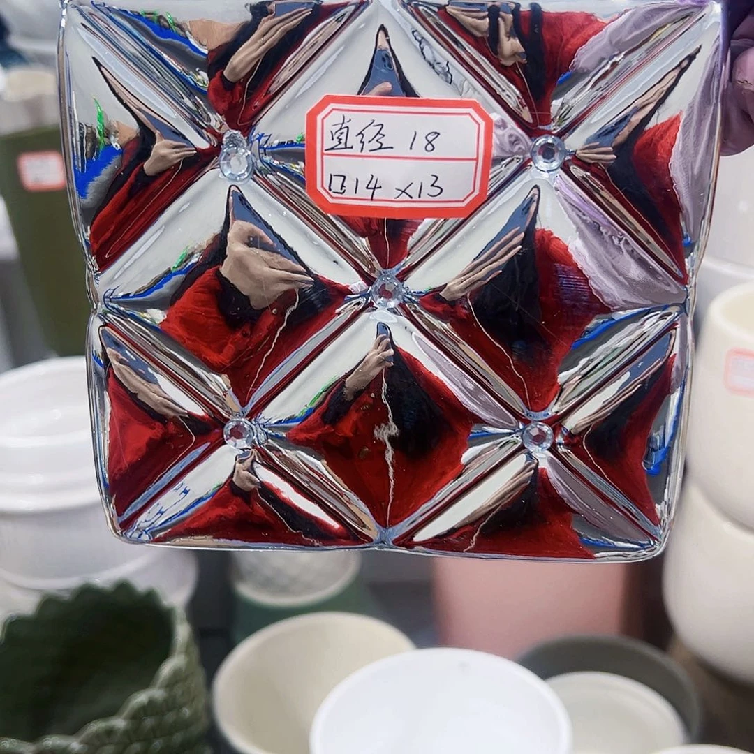 有孔外贸尾单陶瓷花盆凑单10米包邮